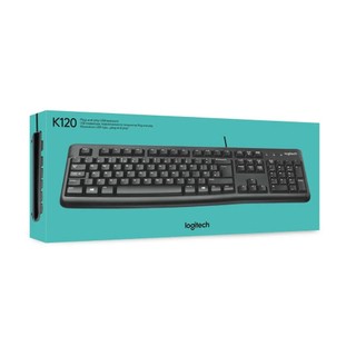 Bàn phím USB Logitech K120 (Đen) - Bảo hành 36 tháng