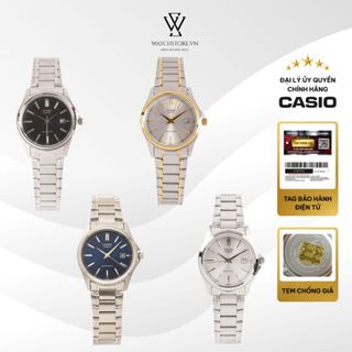 Đồng Hồ Nữ Tay Nhỏ Casio LTP-1183A Tinh Tế Sang Trọng Mặt Kính Khoáng Size 28.5mm Kháng Nước Dây Kim Loại Chính Hãng