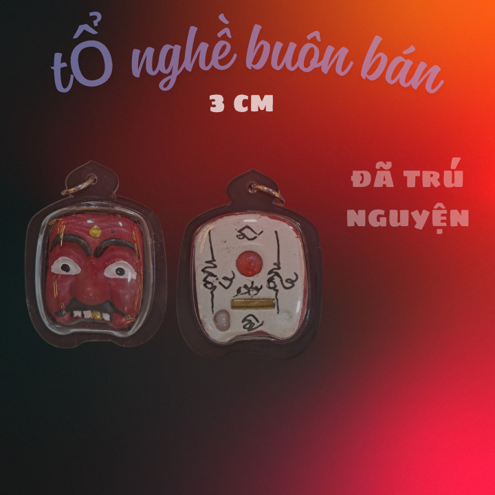 Mini Thai Style Accessory | Compact 3cm | Classic Cultural Design | Plastic Cover