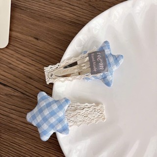 Set 2 chiếc kẹp tóc Blue cho bé nhiều hình đáng yêu