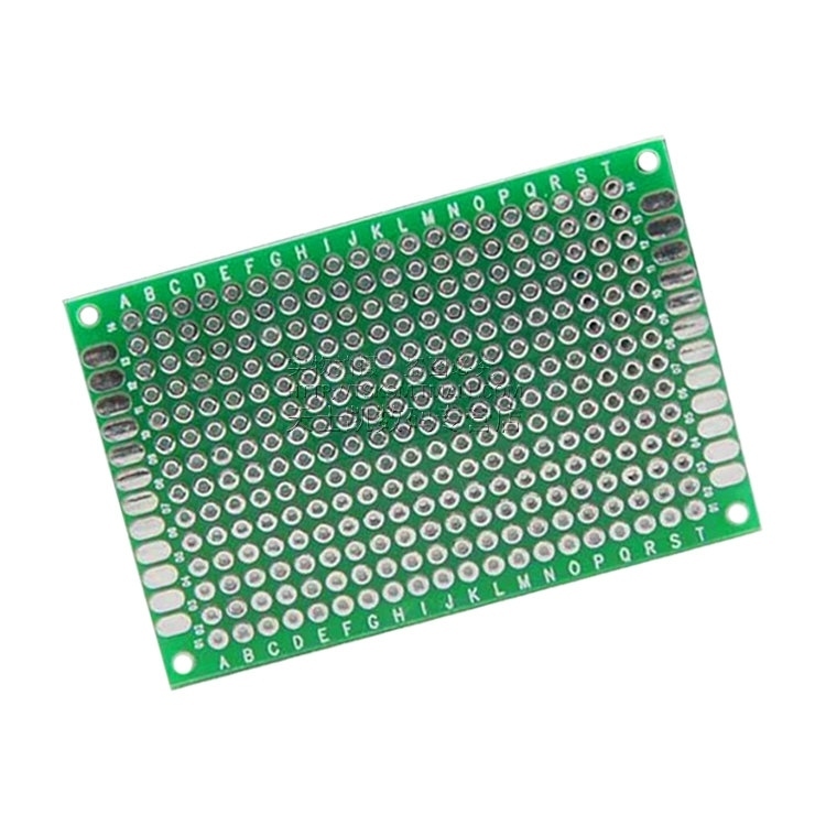 FR4 PCB Hàn Test Board 5x7cm Phủ Xanh 2 lớp