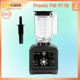   Chính hãng  Máy xay sinh tố công nghiệp Promix PM-911B - lưỡi dao phủ titan - 1650W - bảo hành 3 năm cho động cơ 