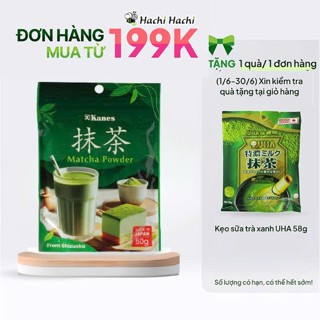 Bột trà xanh Matcha Nhật Bản Kanes 50gr/300gr - Hachi Hachi Japan Shop