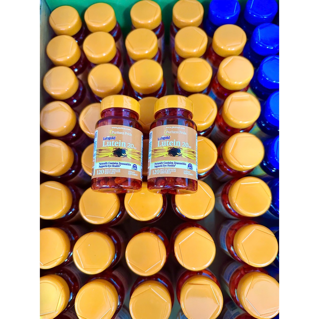 [HÀNG MỸ • ĐỦ BILL] Viên Uống Bổ Mắt • LUTEIN 20mg • PURITAN'S PRIDE