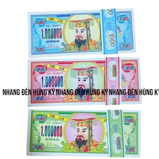 {1 cục 10 tép} Giấy vàng mã đô 3 màu đẹp