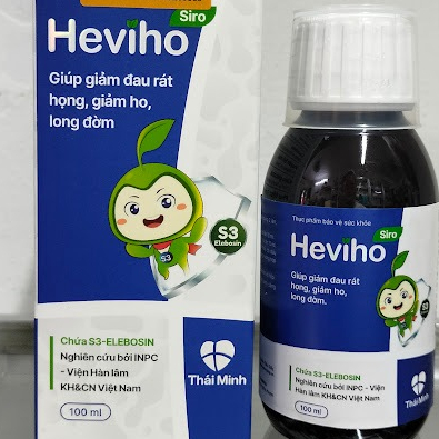 [CHÍNH HÃNG] Siro Heviho chai 100ml- Trẻ khoẻ mạnh bố mẹ nhàn tênh