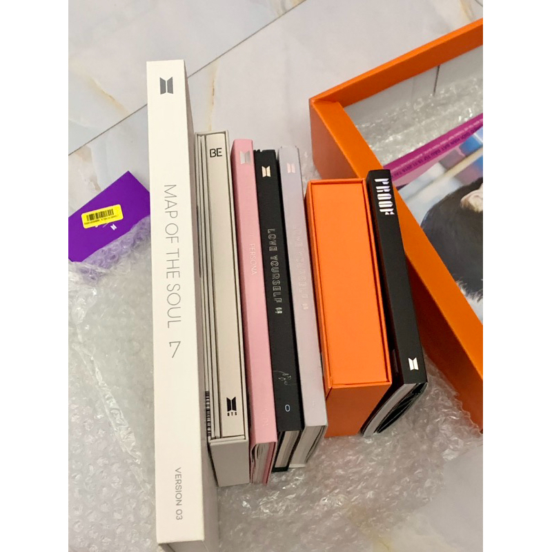 (Chính hãng) Album BTS full box card - lẻ card Suga, card Jin, card V, card J-Hope, card RM, card Ji