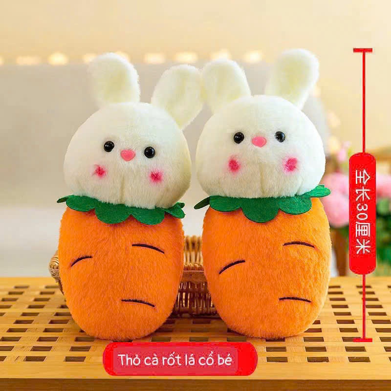 Gấu bông thỏ cà rốt tai đứng