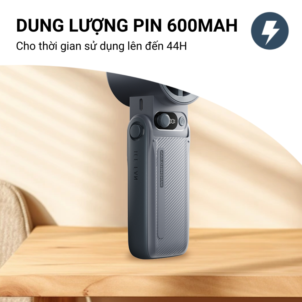 Quạt Cầm Tay Sò Lạnh JF-168, Quạt Cầm Tay Gấp Gọn, Sò Làm Lạnh Siêu Nhanh, Tốc Độ Gió Mạnh, Pin Trâu, Hoạt Động Êm Ái | BigBuy360 - bigbuy360.vn