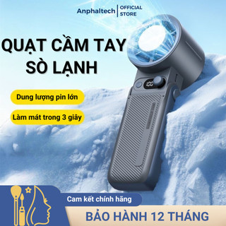  Quạt Cầm Tay Sò Lạnh JF-168 Quạt Cầm Tay Gấp Gọn Sò Làm Lạnh Siêu Nhanh Tốc Độ Gió Mạnh Pin Trâu Hoạt Động Êm Ái 