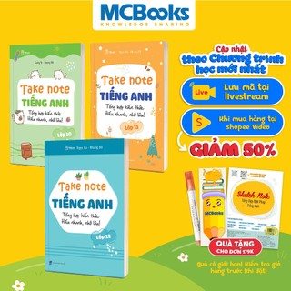 Sách - Tham khảo THPT - Takenote Tiếng Anh Lớp 10,11, 12