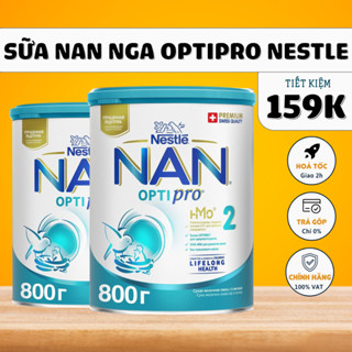 Sữa Nan Nga Optipro Nestle Số 1, 2, 3, 4 - Sữa Bột Công Thức 800g