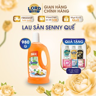 Nước Lau Sàn Senny Thơm Lâu Loại Bỏ Vết Bẩn Khử Mùi Hôi Vệ Sinh Sàn Gỗ Sàn Gạch 980g