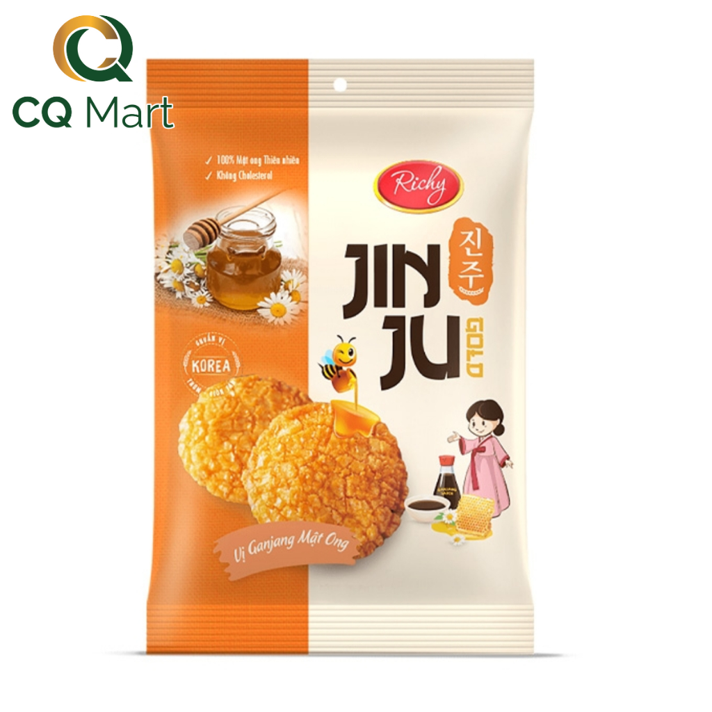 Bánh gạo Jinju vị mật ong 100g