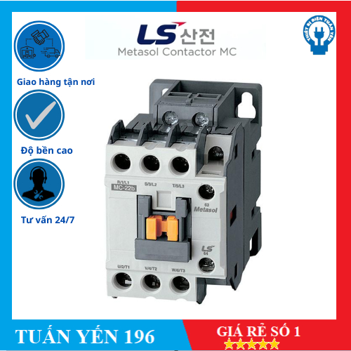 Khởi Động Từ Contactor LS MC 12A,18A,22A,32A,40A,50A,65A-220V
