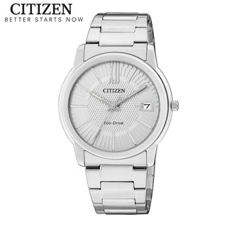 Đồng hồ nữ citizen eco-drive dây thép không gỉ fe6010-50a - mặt trắng