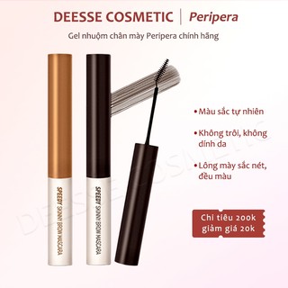 Mascara Nhuộm Lông Mày PERIPERA – Lên Màu Tự Nhiên ✦ Bền Màu ✦ Chống Thấm Nước ✦ Không Lem 