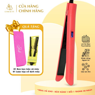 [XẢ KHO] Máy Duỗi Tóc 2in1 Cao Cấp Nhiệt Hồng Ngoại Xa Kỹ Thuật Số PYT Ion Fusion 2.0 - Sứ Bọc Tourmaline - Nút bấm