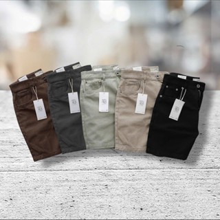  Quần Short Kaki Nam May Kiểu Jean BTM Studio Đủ Màu - Quần Kaki Ngắn Chất Vải Co Giãn Thoải Mái 