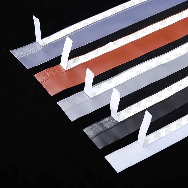 🍉(5 Mét) Gioăng dán cửa chống khe hở chống bụi chống côn trùng, Ron cao su dán khe cửa 🍉