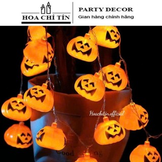 Dây đèn Led Bí Ngô trang trí Halloween