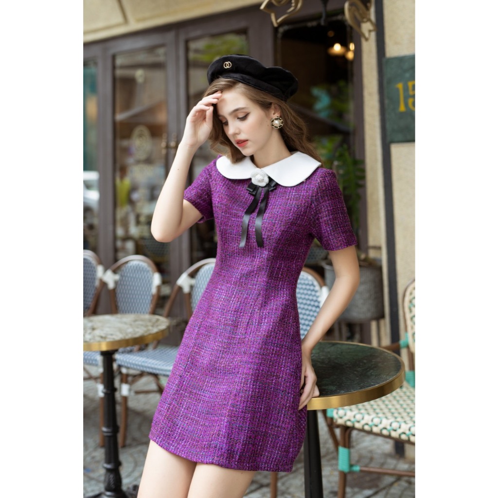 Laydy dress (Tím)