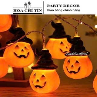 Dây đèn Led Bí Ngô trang trí Halloween
