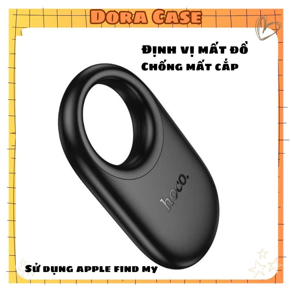 Thiết bị Định Vị Chống Mất Đồ Hoco E94 - Sử Dụng Mạng Lưới Apple Find My, Định Vị Thông Minh Dùng Ch