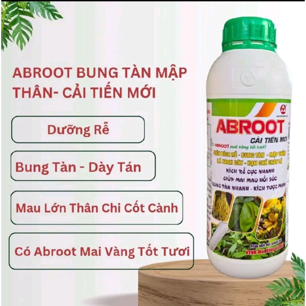 Phân Abroot Kích rễ Bung Tàn Mập Thân 1lit