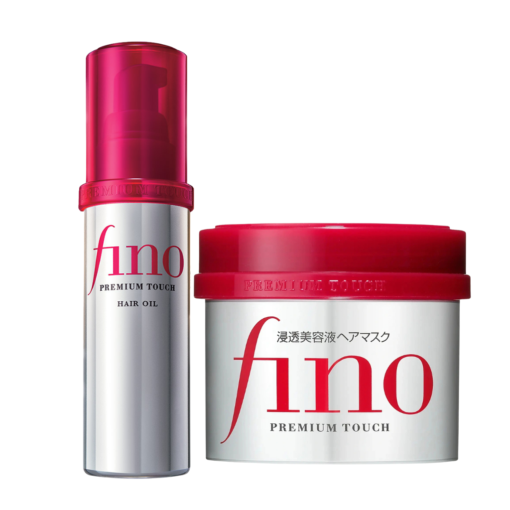 Kem ủ tóc cao cấp FINO Premium Touch 230g & Dầu dưỡng tóc cao cấp FINO PREMIUM TOUCH HAIR OIL B 70ml