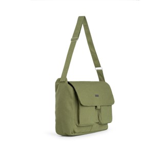 [Bản upgrade][hàng có sẵn, shipper lấy hàng mỗi ngày] Túi đeo chéo vải bố canvas 2 lớp MIXI có khoá kéo vừa lap 15.6inch