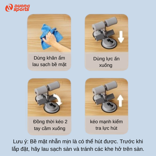 Dụng Cụ Tập Cơ Bụng Tại Nhà Đế Hút Chân Không Trụ Chữ T Kèm Dây Kéo Đàn Hồi 4 ống DƯƠNG SPORT | BigBuy360 - bigbuy360.vn