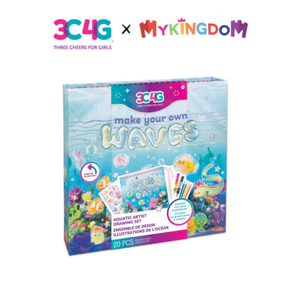 Combo Tô Màu Và Sketchbook - Aquatic Artist Deluxe 3C4G 12091