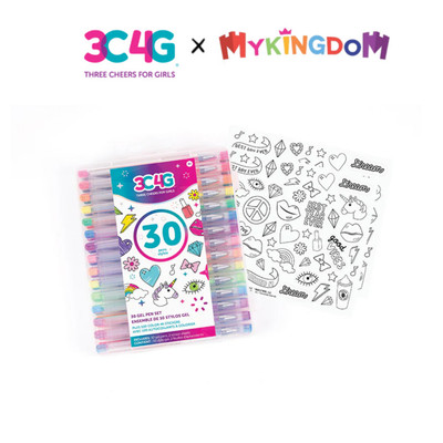 Bộ 30 Bút Gel Pen 3C4G 57172