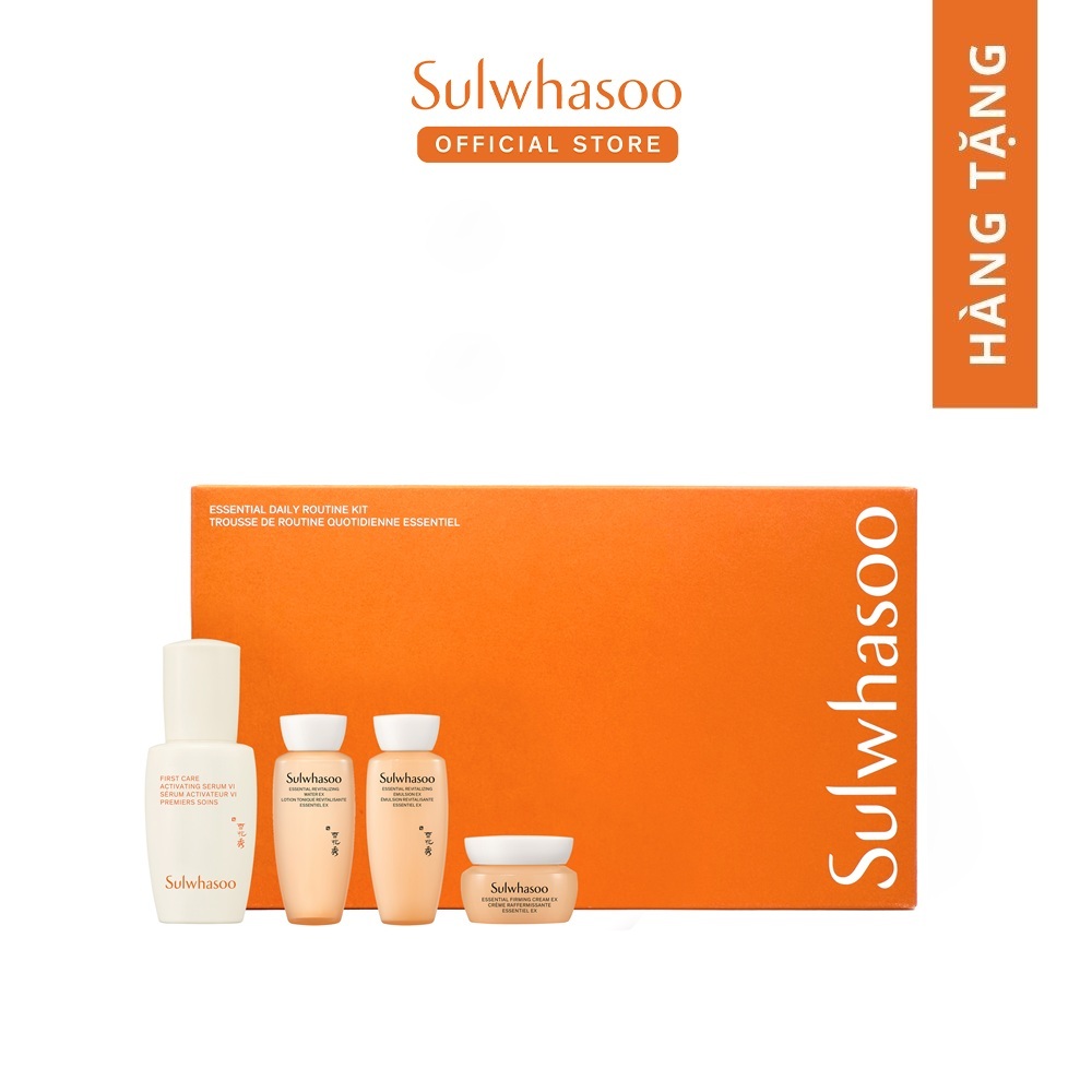 [HB Gift] Bộ 4 Sản Phẩm Dưỡng Da Thiết Yếu - SWS Essential Kit