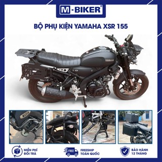 Phụ Kiện XSR 155 MBiker | Baga sau - Bảo vệ đèn - Chống đổ - Che két nước - Chân chống gắn Chuẩn Zin 