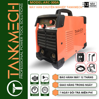 Máy Hàn Điện tử Chuyên Công Trình TANKMECH ARC 300A 3 Tụ Hàn Que Hồ Quang cầm tay mini Nhỏ Gọn
