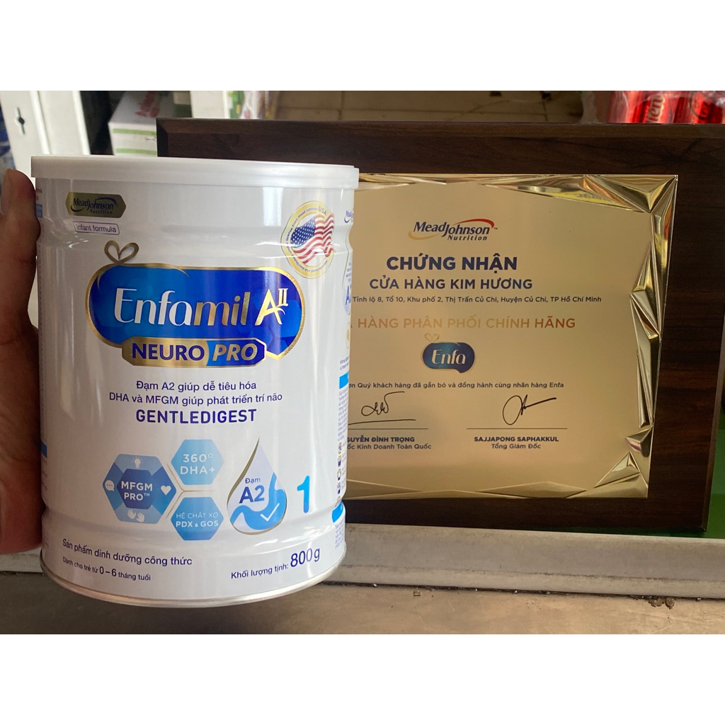 Sữa Bột ENFAMIL A2 Neuropro 1 800g