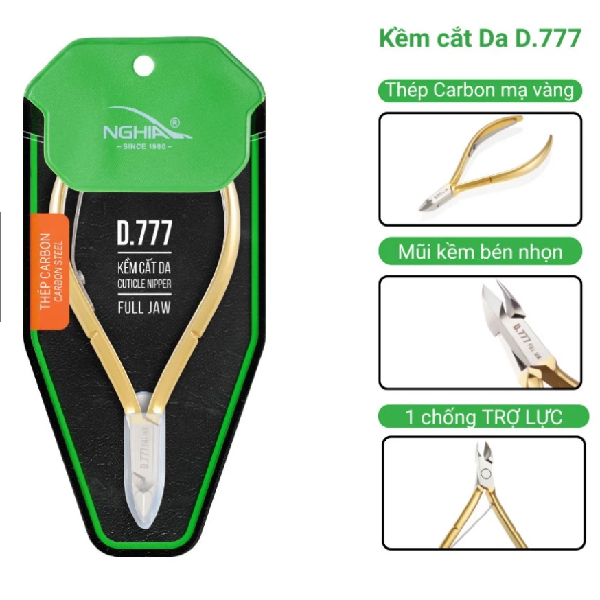 KỀM CẮT DA NGHĨA D.777 - KỀM NGHĨA D.777 [KỀM CHÍNH HÃNG]