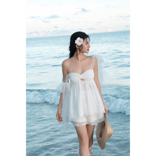   Somee studio  Set váy 2 dây dập ly hoa Majori sets 