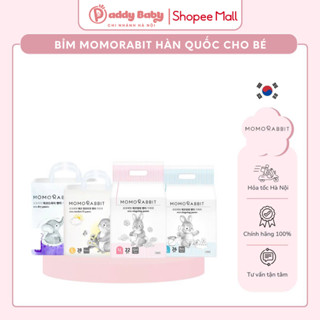 (1 bịch) Tã Bỉm Momorabbit Hàn Quốc đủ size cho bé (Nhập khẩu chính hãng)