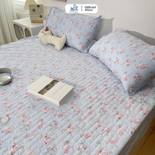 Bộ Ga Giường và Vỏ Gối Đũi Mora Trần Bông – Mềm Mịn Mát Lạnh M2T BEDDING