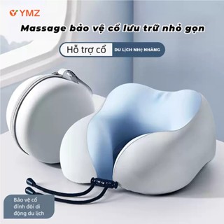 Gối cổ chữ U kê cổ YMZ cao su non mẫu mới, Gối chữ U kê cổ, bảo vệ và giảm mỏi cổ, hỗ trợ giấc ngủ khi đi đường dài