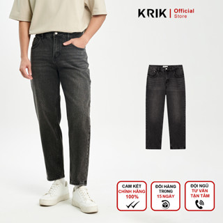 Quần Jean Nam Local Brand KRIK Form Baggy Chất Liệu Cao Cấp Thiết Kế Trẻ Trung Lịch Lãm QJ6174