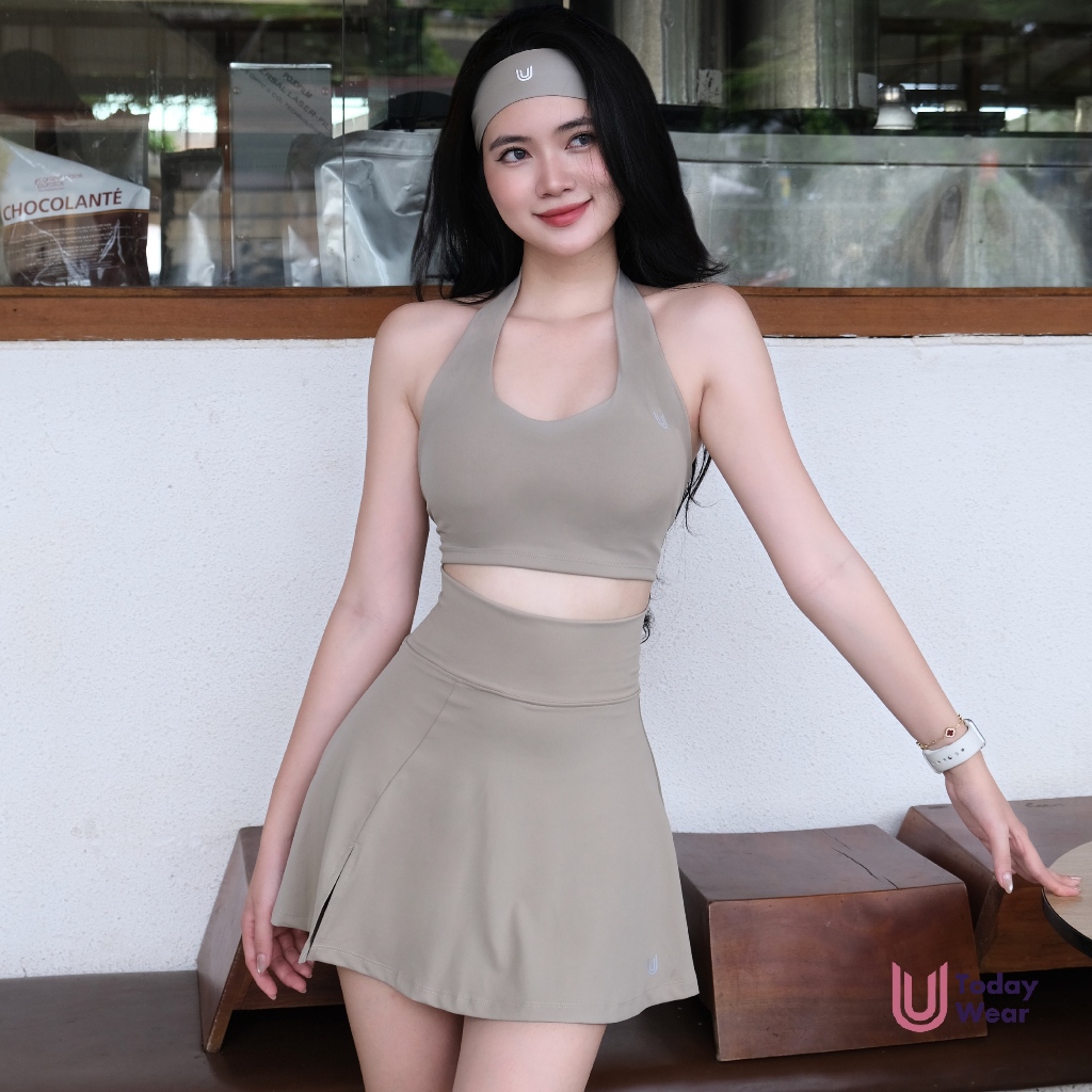 Áo bra cổ yếm Mia Top Today U Wear hở lưng tập gym yoga sexy nâng đỡ vòng 1 | BigBuy360 - bigbuy360.vn