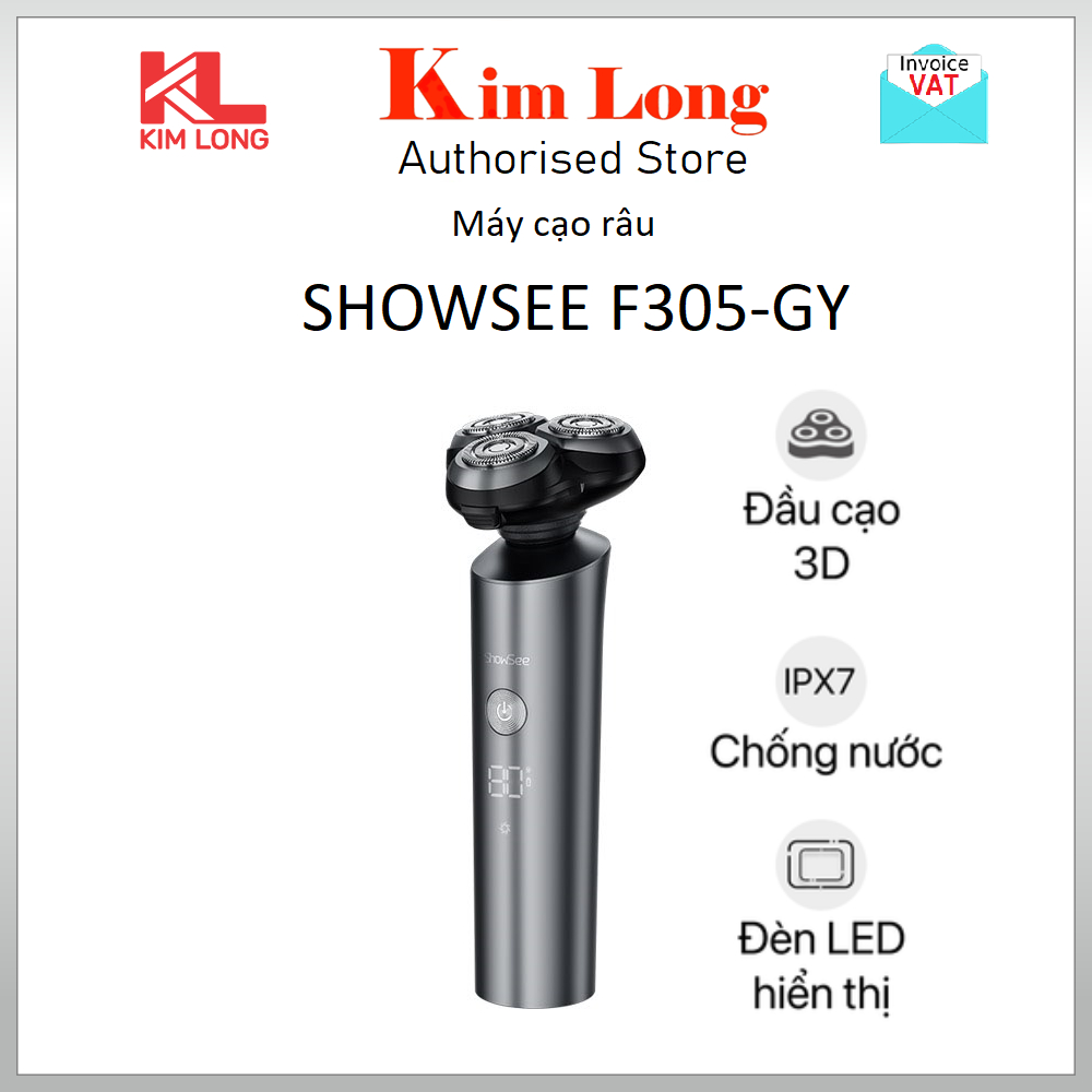 Máy cạo râu SHOWSEE F305-GY - Hàng chính hãng