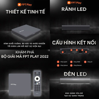  Box Fpt Play Box H650-Androi 11 Thế Hệ Mới   Truyền Hình-Youtube Chặn Quảng Cáo -Miễn Phí Trọn Đời   
