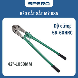 Kéo Cắt Sắt Mỹ USA 36"-900mm Thép CRV Độ Cứng 56-60HRC Màu Xanh Cam, Kìm Cộng Lực NURIT Cắt Sắt.