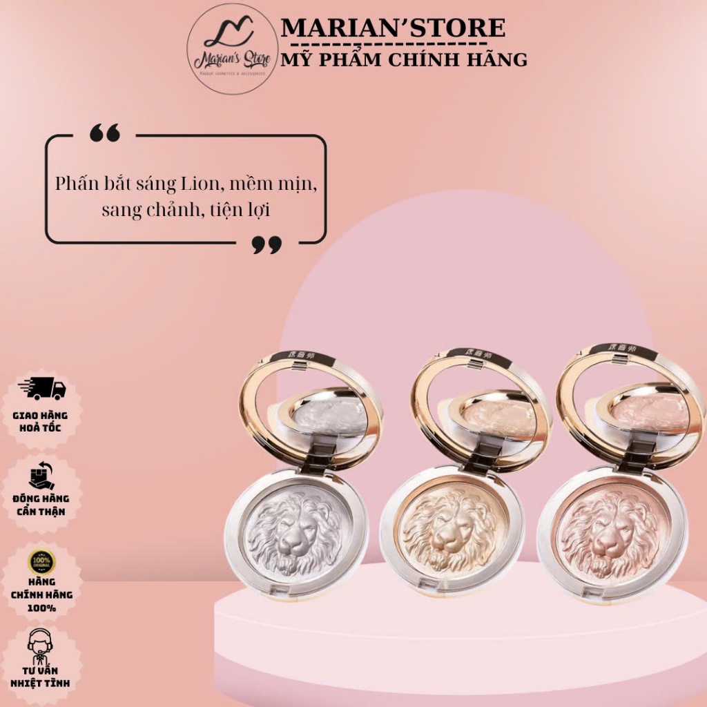 [CHÍNH HÃNG] Phấn Bắt Sáng Highlight Lion Gloss Powder