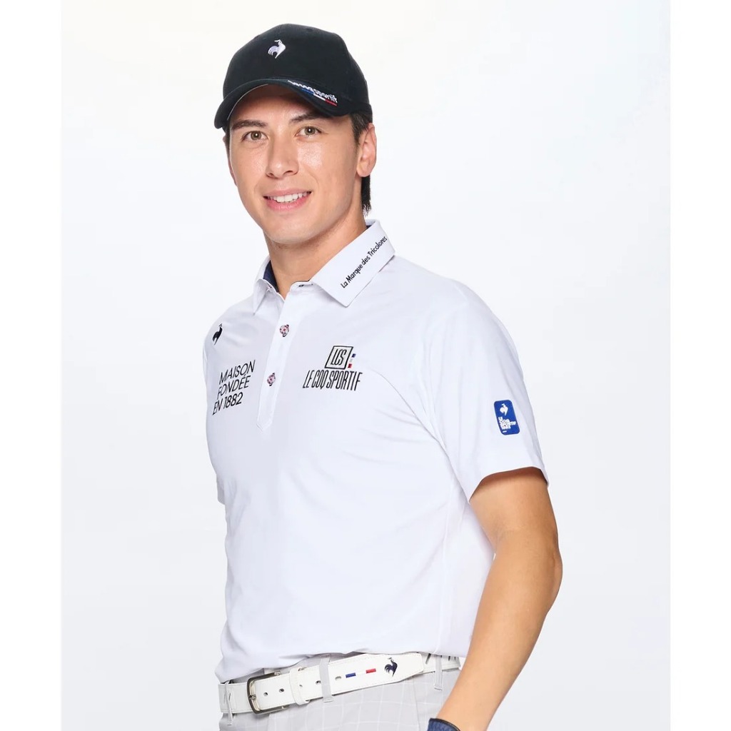 Áo polo Nam le coq golf LG5SHS13MV-WH00